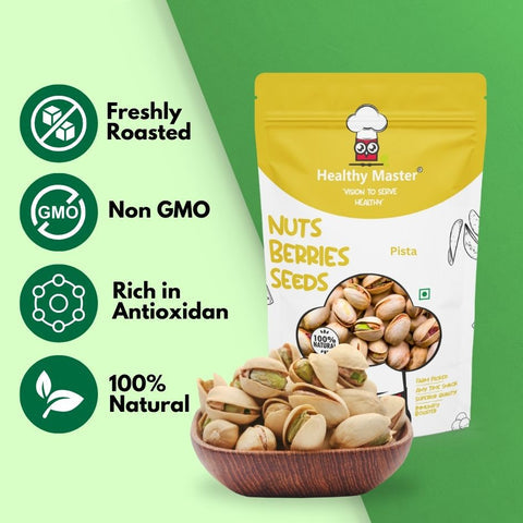 Healthy Master Plain Pistachio: Without Shell Pista